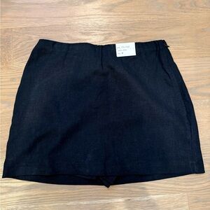 Abercrombie & Fitch Charcoal Mini Skort